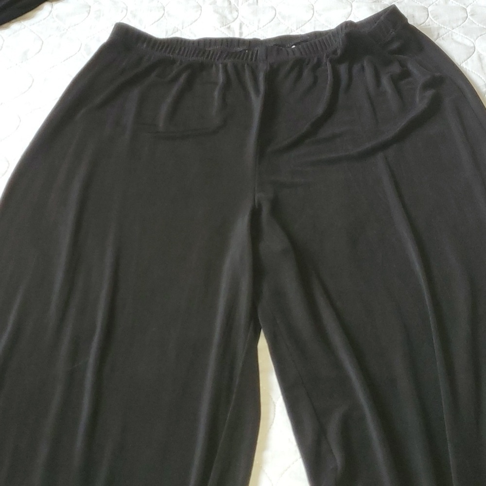 Chico's‎ Travelers Short Black Elastic No Iron Dress Sz. 3P (16) Pants - Picture 4 of 7
